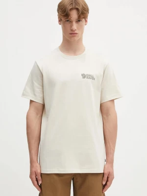 Obrázek produktu Fjallraven Bavlněné tričko Fjallraven Fjällräven Heavy Classic T-shirt béžová