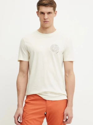 Obrázek produktu Fjallraven Tričko Fjallraven Hemp Blend Out Here Fjällräven béžová
