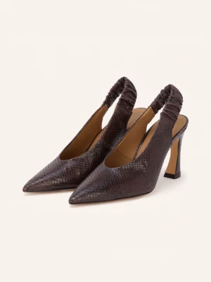 Obrázek produktu Flattered Slingpumps Lilian tmavě hnědá