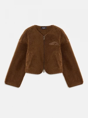 Obrázek produktu Fleecová bunda DSQUARED2 ICON hnědá