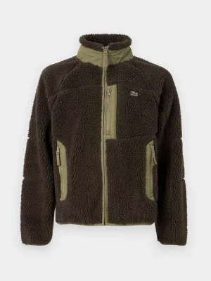Obrázek produktu Fleecová bunda Lacoste tmavě zelená