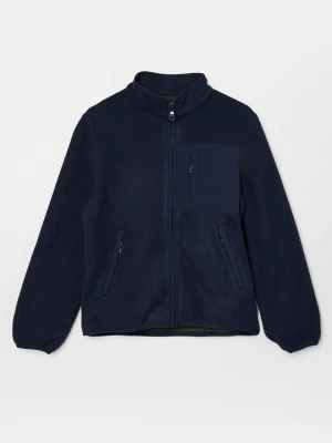 Obrázek produktu Fleecová bunda Lyle & Scott tmavomodrý denim
