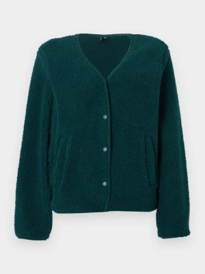 Obrázek produktu Fleecová bunda Vero Moda tmavě zelená