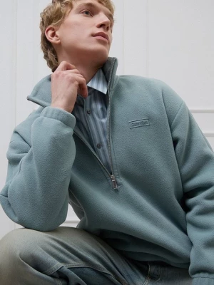 Obrázek produktu Fleecová mikina Calvin Klein modrá