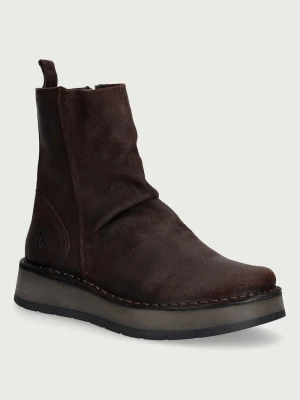 Obrázek produktu Fly London kotníkové boty dámské semišové RENO053FLY hnědá