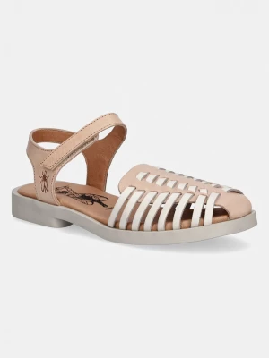 Obrázek produktu Fly London Kožené sandály Fly London AVAN406FLY béžová
