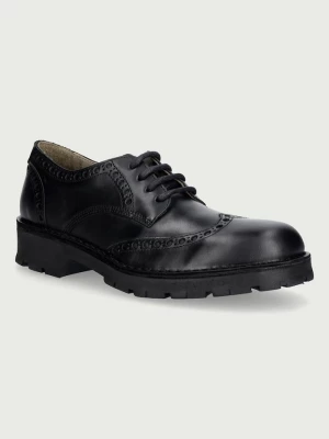 Obrázek produktu Fly London Polobotky pánské kožené KAMY228FLY černá