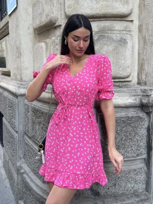 Obrázek produktu For You Moda Šaty pink / černá / bílá