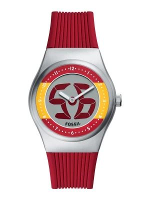 Obrázek produktu FOSSIL Analogové hodinky 'ARCHIVAL BIG TIC - Spain' kari / červená / stříbrná