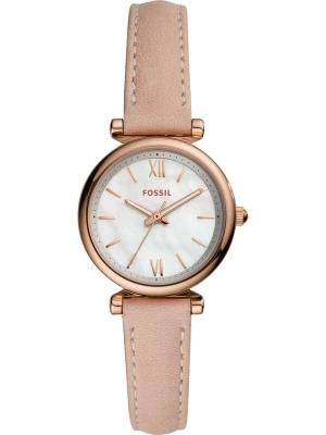 Obrázek produktu FOSSIL Analogové hodinky 'Carlie' růžově zlatá / starorůžová / perlově bílá