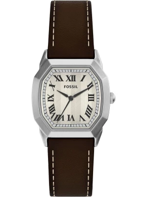 Obrázek produktu FOSSIL Analogové hodinky 'Harlow' hnědá / stříbrná