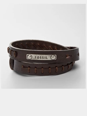 Obrázek produktu Fossil - Kožený náramek hnědá