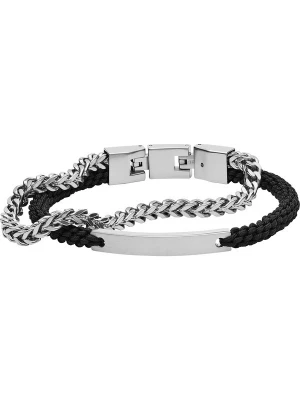 Obrázek produktu FOSSIL Náramek černá / stříbrná