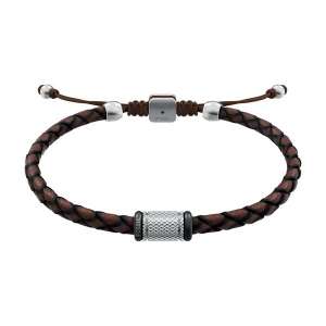 Obrázek produktu FOSSIL Náramek hnědá / stříbrná