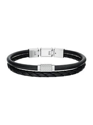 Obrázek produktu FOSSIL Náramek 'Machine' černá / stříbrná