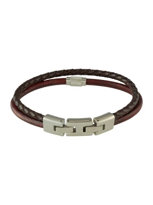 Obrázek produktu FOSSIL Náramek tmavě hnědá / stříbrná