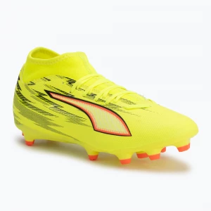 Obrázek produktu Fotbalové kopačky PUMA Ultra 6 Play+ FG / AG yellow alert / puma black / glowing red / lime squeeze