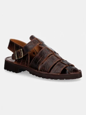 Obrázek produktu Fracap sandály dámské kožené hnědá