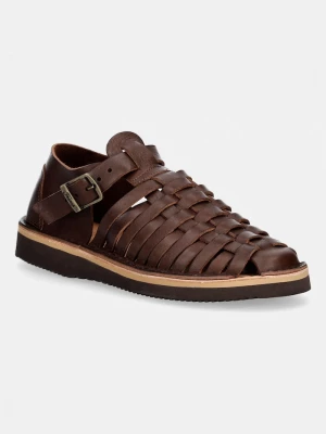 Obrázek produktu Fracap sandály dámské kožené hnědá
