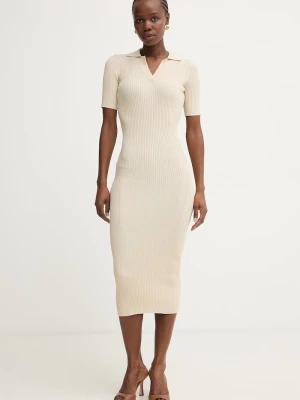 Obrázek produktu Fracomina bodycon šaty s viskózou béžová