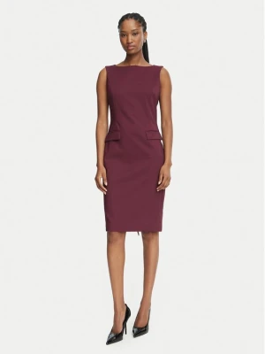 Obrázek produktu Fracomina Koktejlové šaty FR26WD2001W42901 Bordó Slim Fit