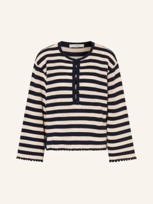 Obrázek produktu Frame Svetry The Captain Pullover tmavě modrá / béžová