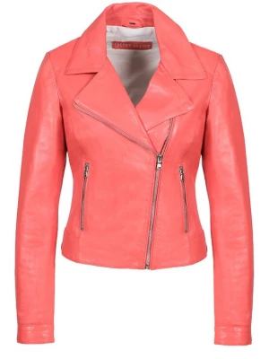 Obrázek produktu FREAKY NATION Přechodná bunda ' Bikerjacket ' korálová