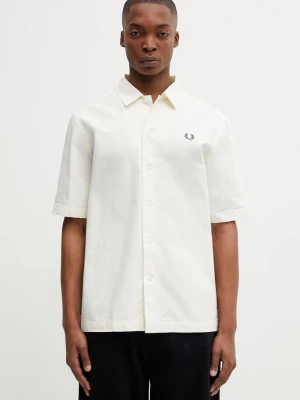 Obrázek produktu Fred Perry Bavlněná košile Fred Perry béžová