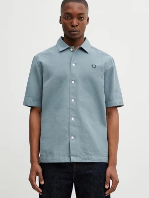 Obrázek produktu Fred Perry Bavlněná košile Fred Perry modrá