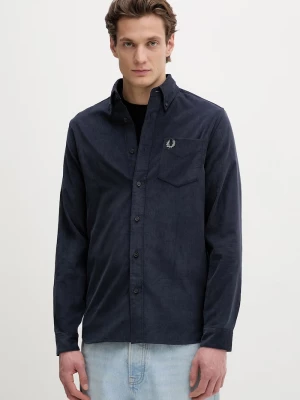 Obrázek produktu Fred Perry Bavlněná košile Fred Perry námořnická modř