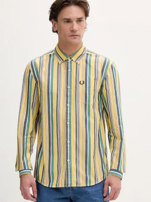 Obrázek produktu Fred Perry Bavlněná košile Fred Perry žlutá