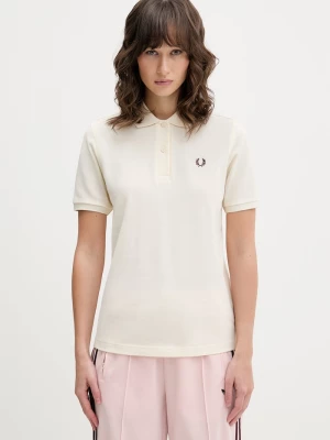 Obrázek produktu Fred Perry Bavlněné polo tričko Fred Perry béžová