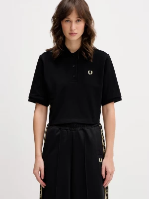 Obrázek produktu Fred Perry Bavlněné polo tričko Fred Perry černá