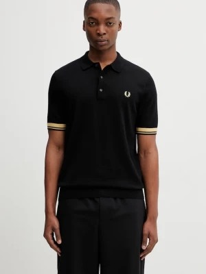 Obrázek produktu Fred Perry Bavlněné polo tričko Fred Perry černá