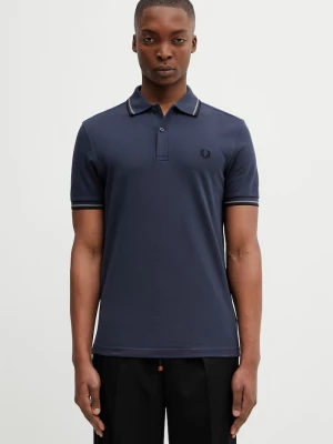 Obrázek produktu Fred Perry Bavlněné polo tričko Fred Perry námořnická modř