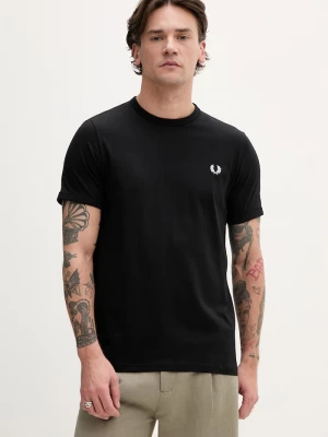 Obrázek produktu Fred Perry Bavlněné tričko Fred Perry Ringer T-Shirt černá