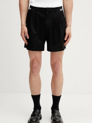 Obrázek produktu Fred Perry elegantní šortky pánské s viskózou x Kris Van Assche černá