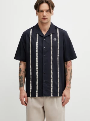 Obrázek produktu Fred Perry košile pánská bavlněná námořnická modř