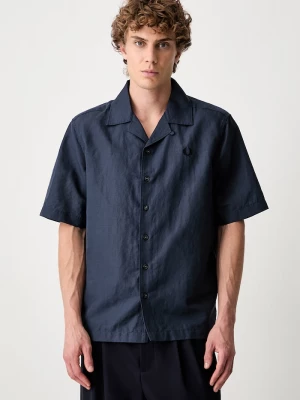 Obrázek produktu Fred Perry košile pánská se lnem námořnická modř