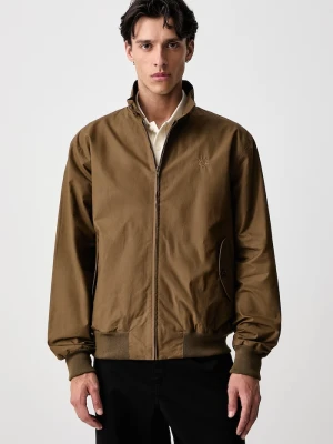 Obrázek produktu Fred Perry krátká bunda pánská bavlněná hnědá