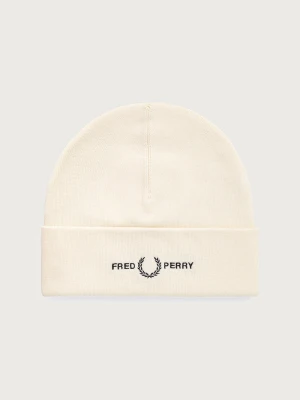 Obrázek produktu Fred Perry pletená čepice s bavlnou béžová