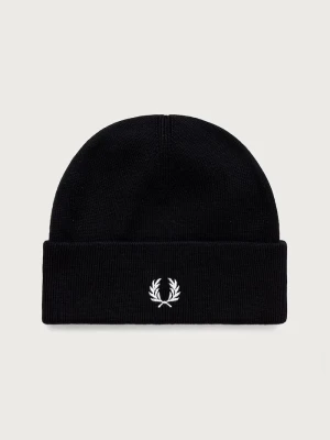 Obrázek produktu Fred Perry pletená čepice s vlnou černá
