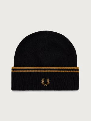 Obrázek produktu Fred Perry pletená čepice s vlnou černá