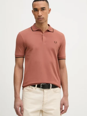 Obrázek produktu Fred Perry polo pánské bavlněné oranžová
