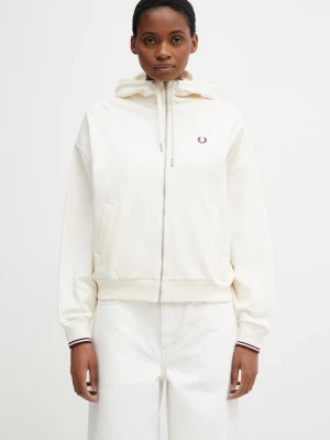 Obrázek produktu Fred Perry rozepínací mikina dámská bavlněná béžová