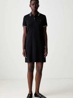 Obrázek produktu Fred Perry šaty bavlněné s elastanem námořnická modř