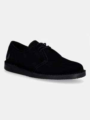 Obrázek produktu Fred Perry Semišové polobotky Fred Perry černá