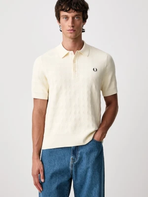 Obrázek produktu Fred Perry svetrové polo pánské bavlněné béžová