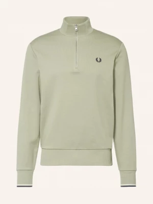 Obrázek produktu Fred Perry Sweat-Troyer světle zelená / tmavě modrá / bílá