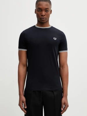 Obrázek produktu Fred Perry tričko pánské bavlněné námořnická modř
